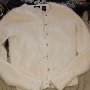 Moda International Angora Cardigan